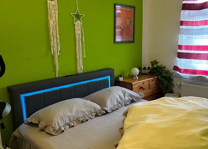 Appartement Happyhome Bahnhofnah Gemuetlich Familiaer Arnstadt